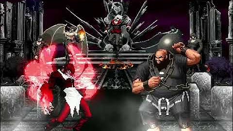 [KOF MUGEN] Zombie Iori Yagami VS. korean Team