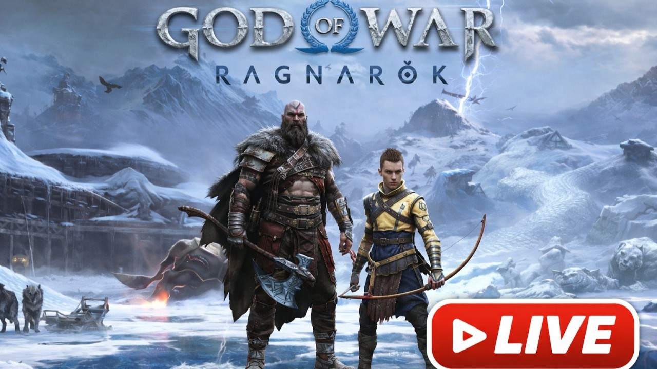 God of War Ragnarök – LIVE NOW | Epic Norse Adventure