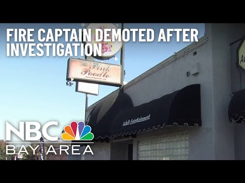 San Jose Fire Department captain demoted following Pink Poodle investigation