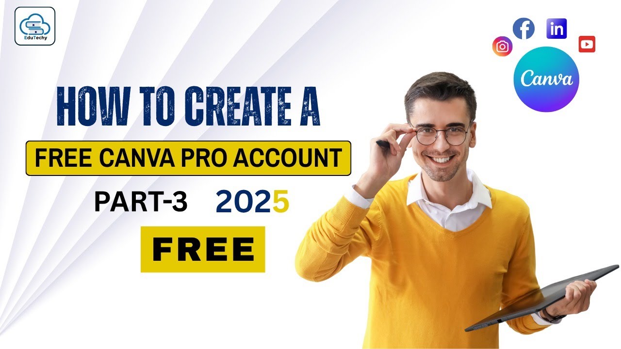 Creating a free canva pro account 2025 YouTube