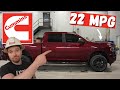 RAM 2500 Cummins Fuel Economy (Real World) | Why are Diesels VERY Fuel Efficient ?