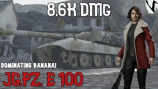 Jagdpanzer E 100 feat. IronClad Skin: 8.6K Damage: WoT Console - World of Tanks Console