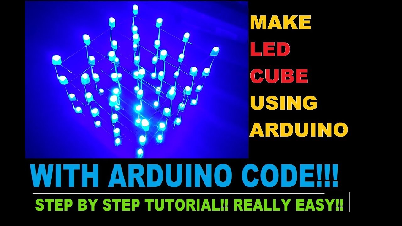 Keyestudio 4x4x4 LED Cube Kit for Arduino Project with FTDI module+ User  Manual