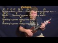 Video thumbnail of "Across the Universe (The Beatles) Ukulele Cover Lesson in C with Chords/Lyrics"