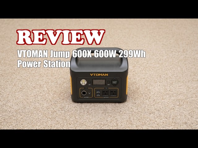 VTOMAN Jump 600X Portable Power Station - Review 2026 - YouTube