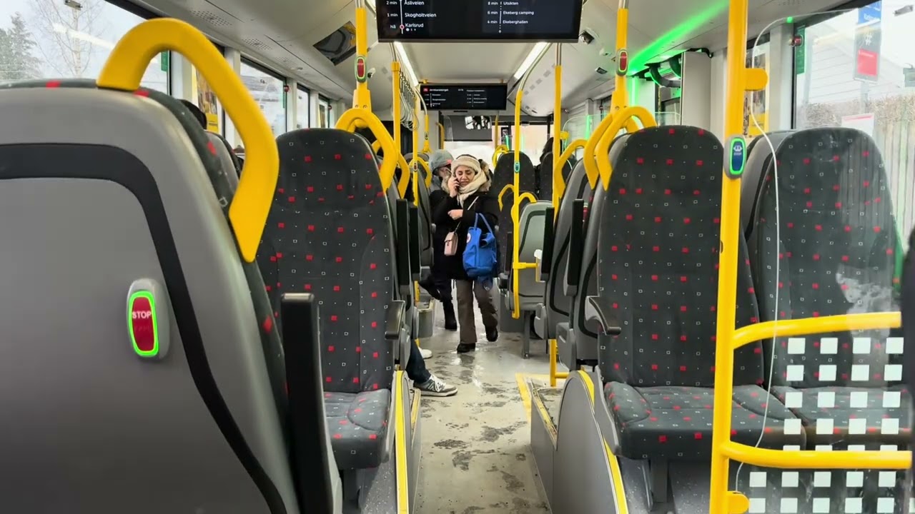 Linje: 74 Jernbanetorget | filming bak!