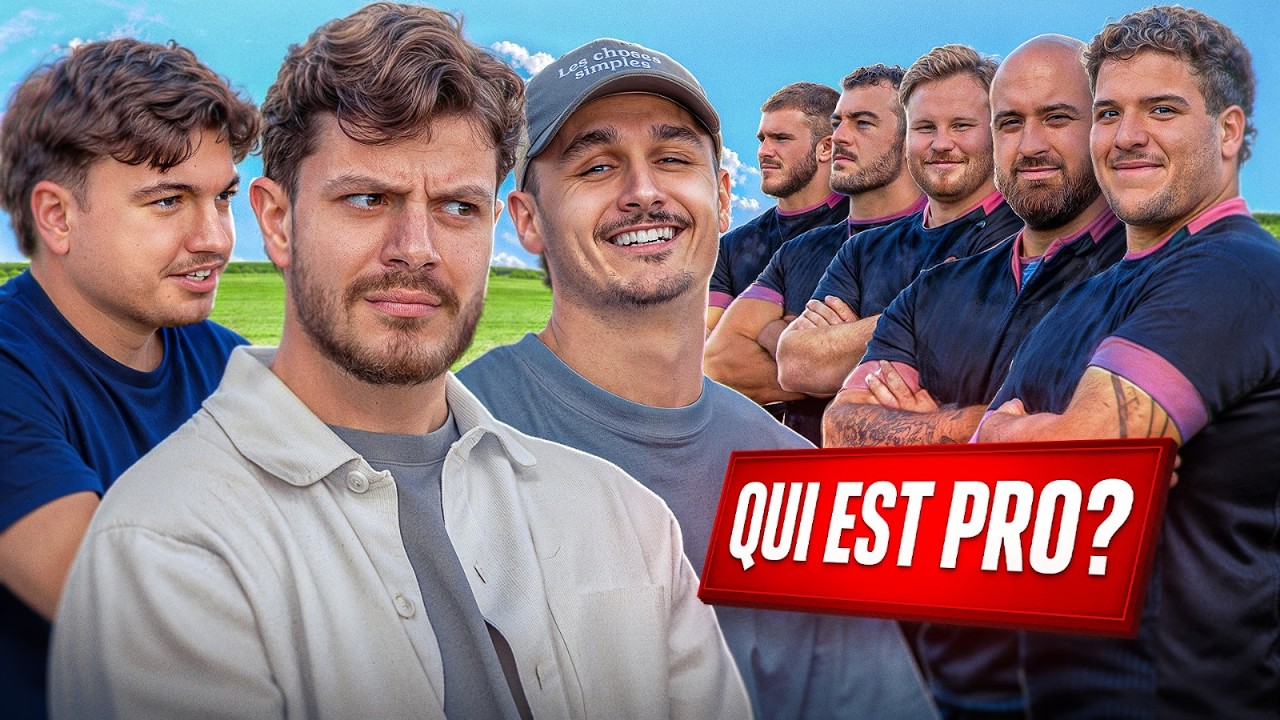 DEVINE LE JOUEUR PRO ! 🏉 (ft. Diego & Aubin)