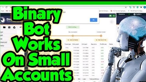 Binary Bot that Works On Small Accounts | BOBCAT EVEN-ODD 🔥
