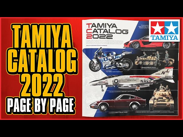 Tamiya Catalog 2022 (Catalogue) Page by Page 