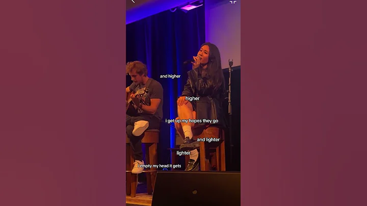 when you accidentally hit a high note that isn’t in the song