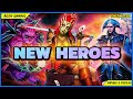  new heroes from owl hunter gargoyle garrison elves in beta v67 part 2  empires  puzzles