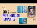 10 best sites to download free indesign templates