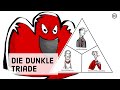 Die dunkle Triade: Narzissmus, Psychopathie und Machiavellismus.