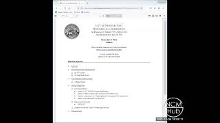 Newburyport Historical Commission December 9, 2021 Newburyport Historical Commission December 9, 2021