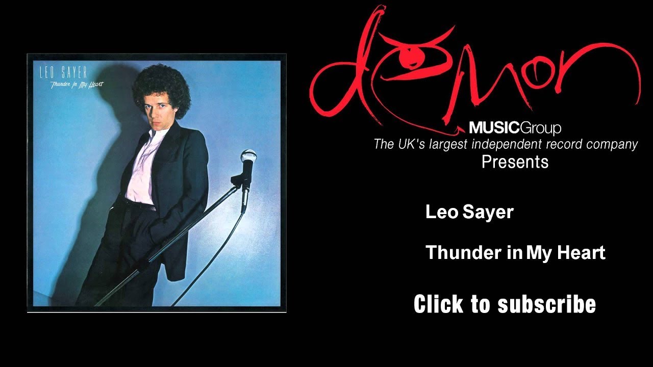 Leo Sayer - Thunder in My Heart - YouTube