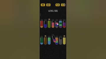Soda sort puzzle level 555