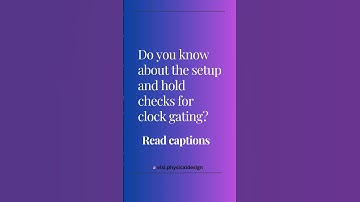 Clock gating  in  VLSI DESIGN   #vlsi #vlsidesign  #nvidia #nvidiastock #design #neso