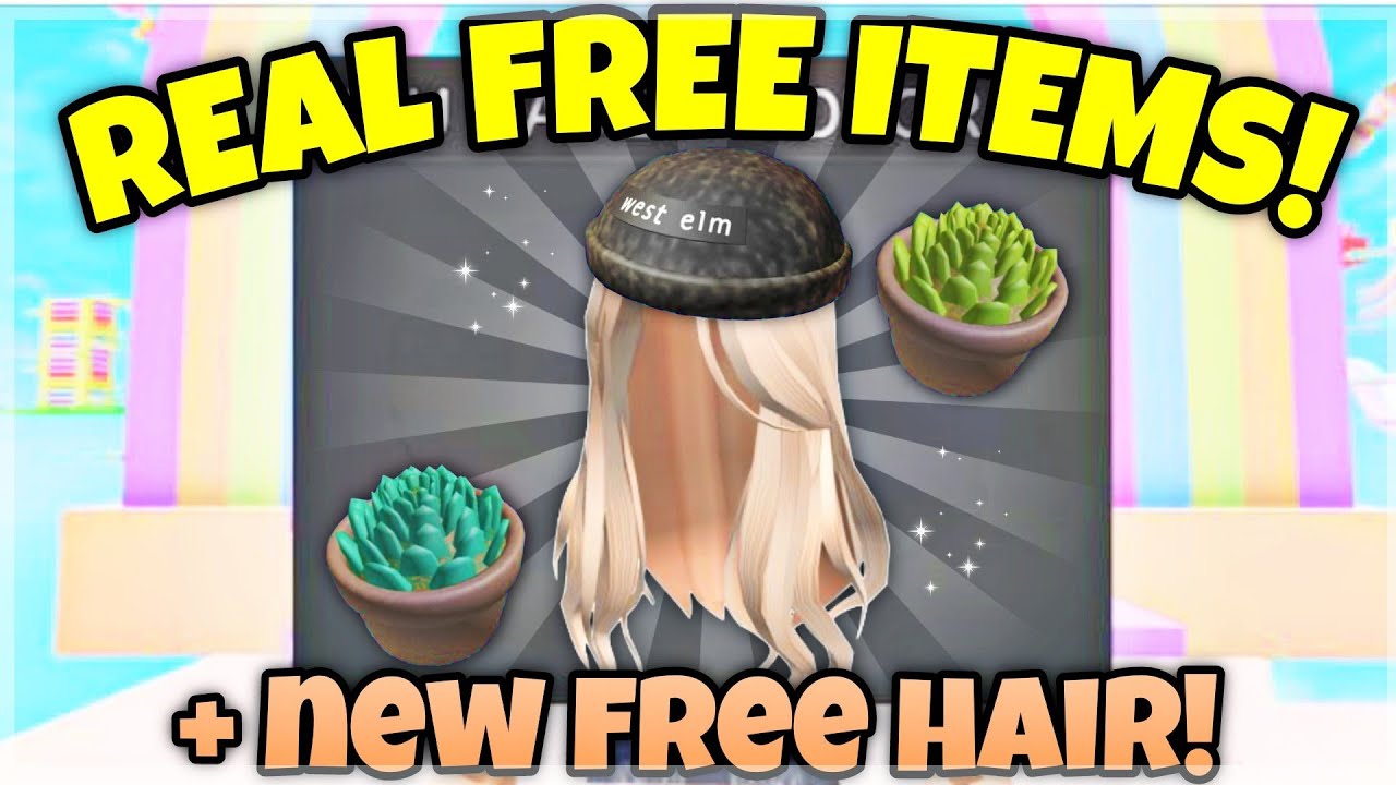 EventHunters - Roblox News on X: FREE HAIR ACCESSORY: You can now