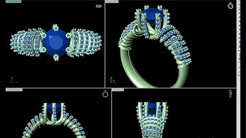 #howtomake #Flat Spiral_Ring #diamond_Ring#Matrix_Designe#jewelry#CAD#Modeling Tutorial#100