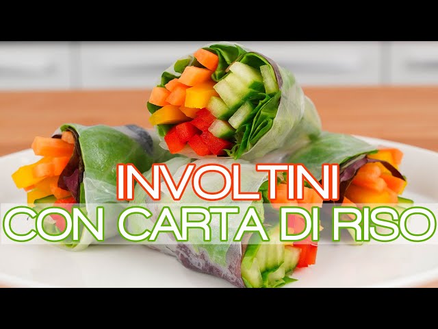 Involtini di Riso con Verdure Low Carb e Low Fat 