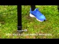 In-Ground Pole Barrier Netting Poles Basic Demo In-Ground Pole Barrier Netting Poles Basic Demo