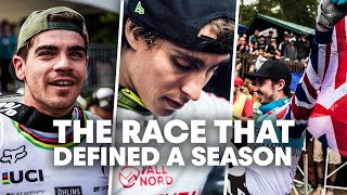 The DH Battle Nobody Will Ever Forget | UCI MTB World Cup Snowshoe 2019 w/ Bruni, Pierron \u0026 Hart