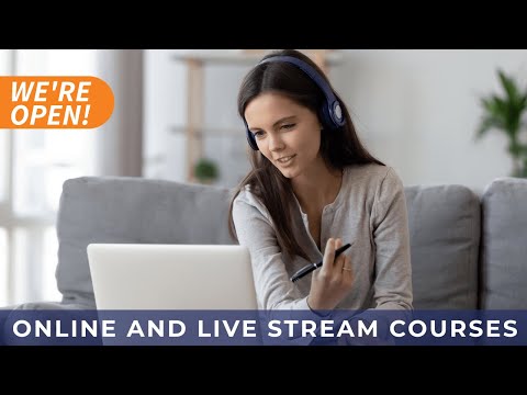 Online & Livestreaming Real Estate Courses - We're Open!