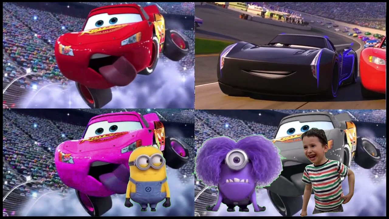 McQueen Monster Fight🎶Coffin Dance and Cover Song🔊 #mcqueen #cartoon #battle #youtube #car #cover  