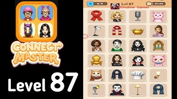 Connect Master Match Puzzle level 87 Guide Walkthrough Solution