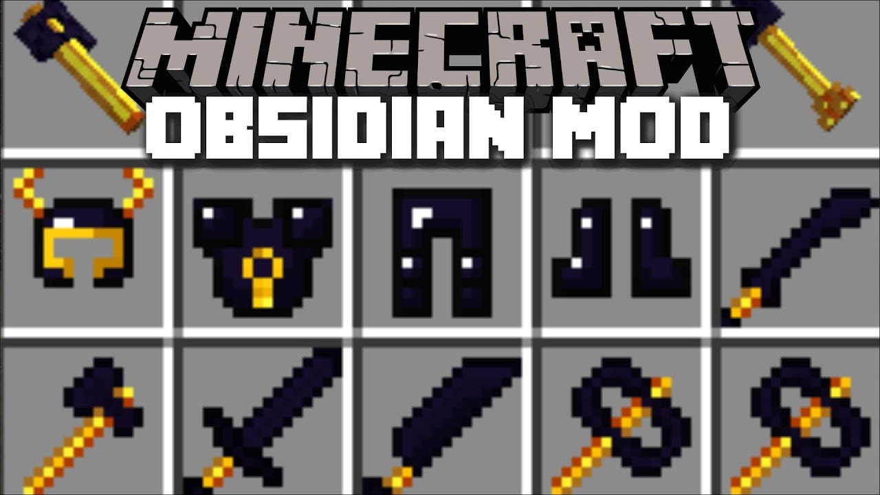 Minecraft Obsidian Mod Fight And Defend With Obsidian Armor The Apocalypse Minecraft Youtube - minecraft noob armour shirt roblox