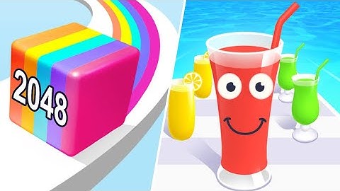 Jelly Run 2048 VS Juice Run - All Level Gameplay Android, iOS - NEW BIG APK UPDATE