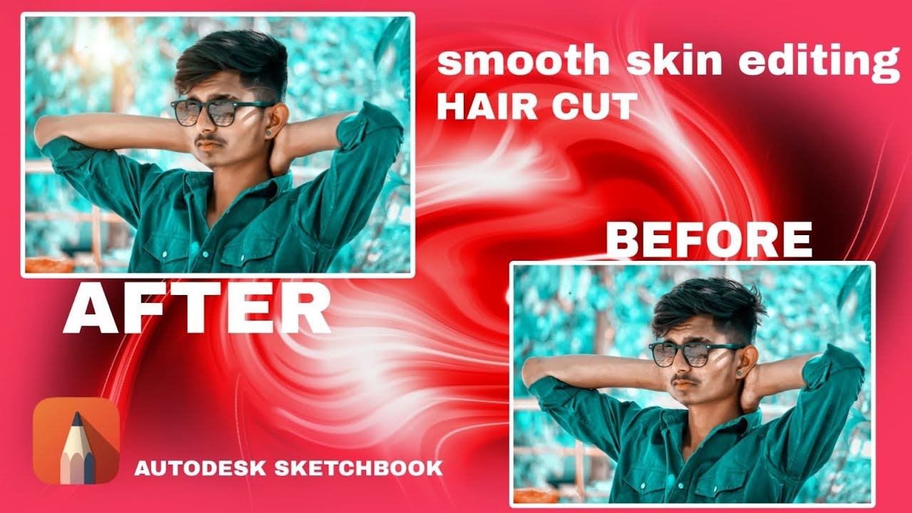 smooth skin editing in autodesk 2023 | free photo editing app