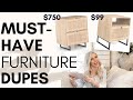 HIGH-END FURNITURE DUPES YOU NEED || BUDGET HOME DECOR