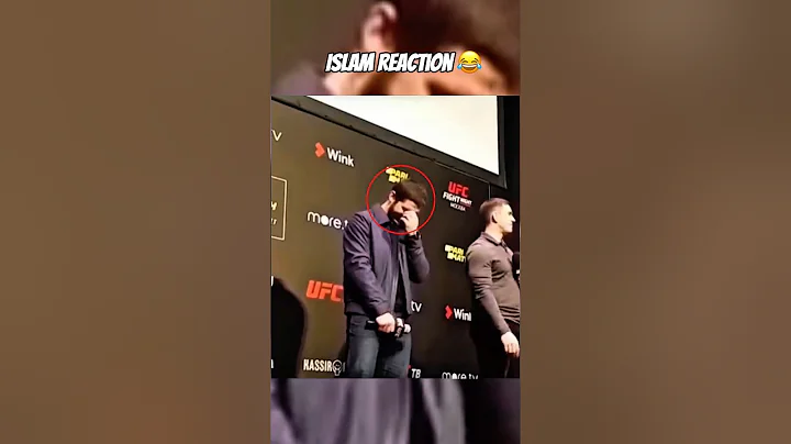 Islam Couldn't Stop Laughing 😂 #ufc #mma #shorts #fypシ゚viral