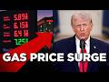 OIL PRICES SPIKE AFTER DERANGED TRUMP BROADCAST