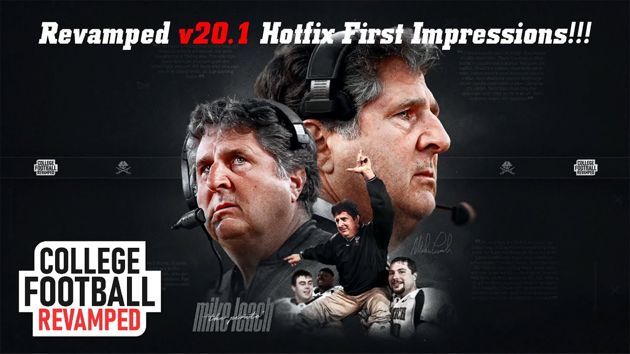 College Football Revamped V20 1 Quickfix First Impressions YouTube college-football-revamped-v20-1-quickfix-first-impressions-youtube