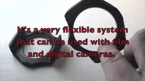 Cokin Filter System Part 1System With Interchangeable Rings and Filters for Special Effects