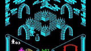 Knight Lore (Graphics Mod) Walkthrough, ZX Spectrum