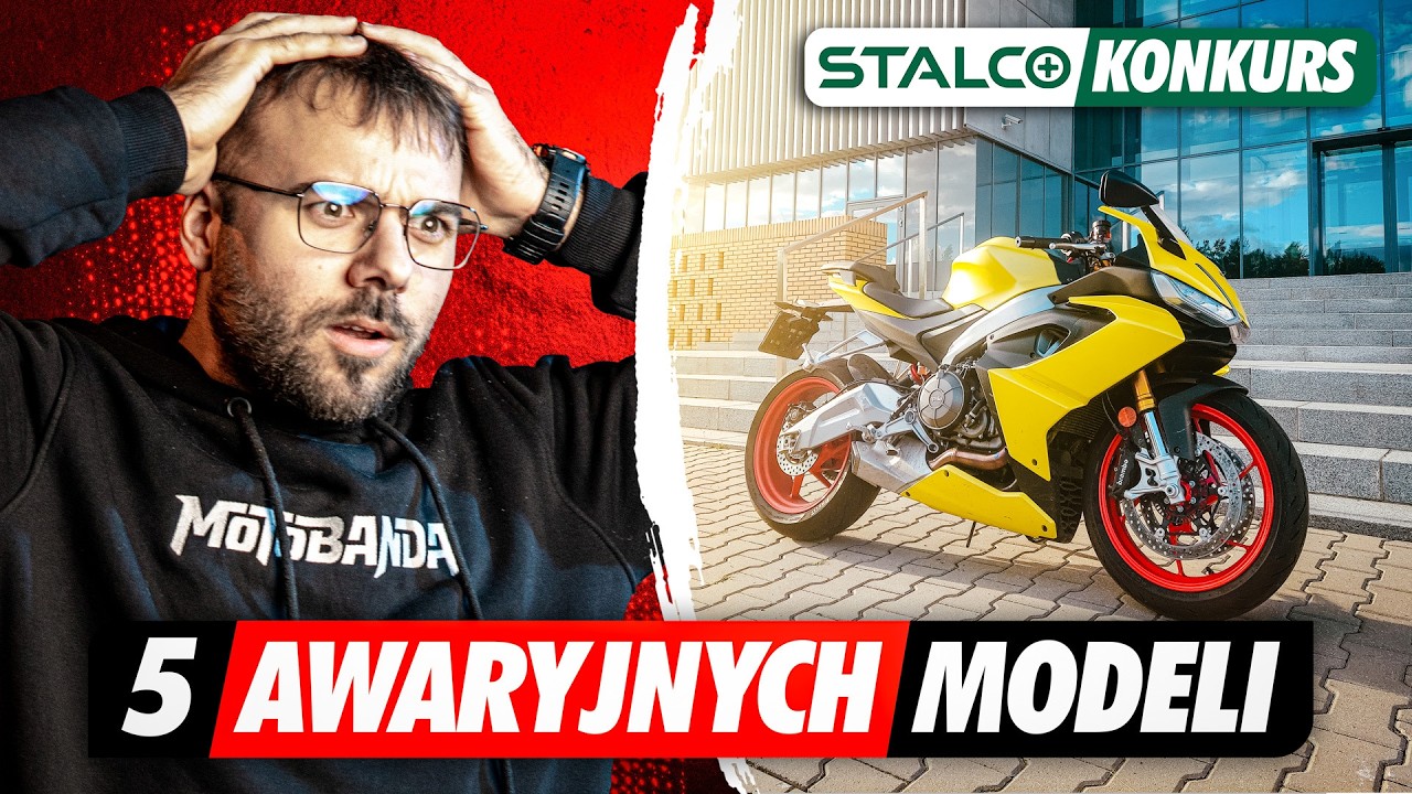 5 MOTOCYKLI, które kupujesz na własne RYZYKO! + KONKURS!