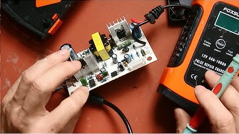 Sửa sạc ác quy FOXSUR 12V