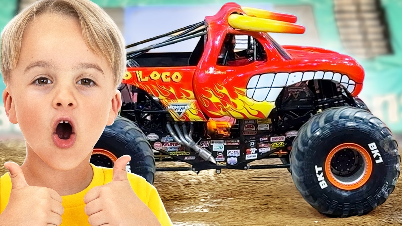 Крис и Майк посетили шоу Monster Jam