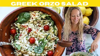 Easy Greek Orzo Salad (Spring 2022 Recipe)