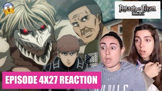 ATTACK ON TITAN Reaction 4x27 - "RETROSPECTIVE"