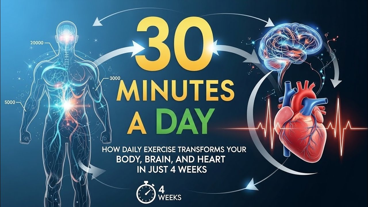 “30 Minutes a Day: How Daily Exercise Transforms Your Body, Brain, and ...