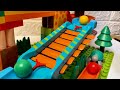 Satisfaying building blocks ASMR Marble run | Unboxing | Colorfull #asmr #marblerun #lego #duplo