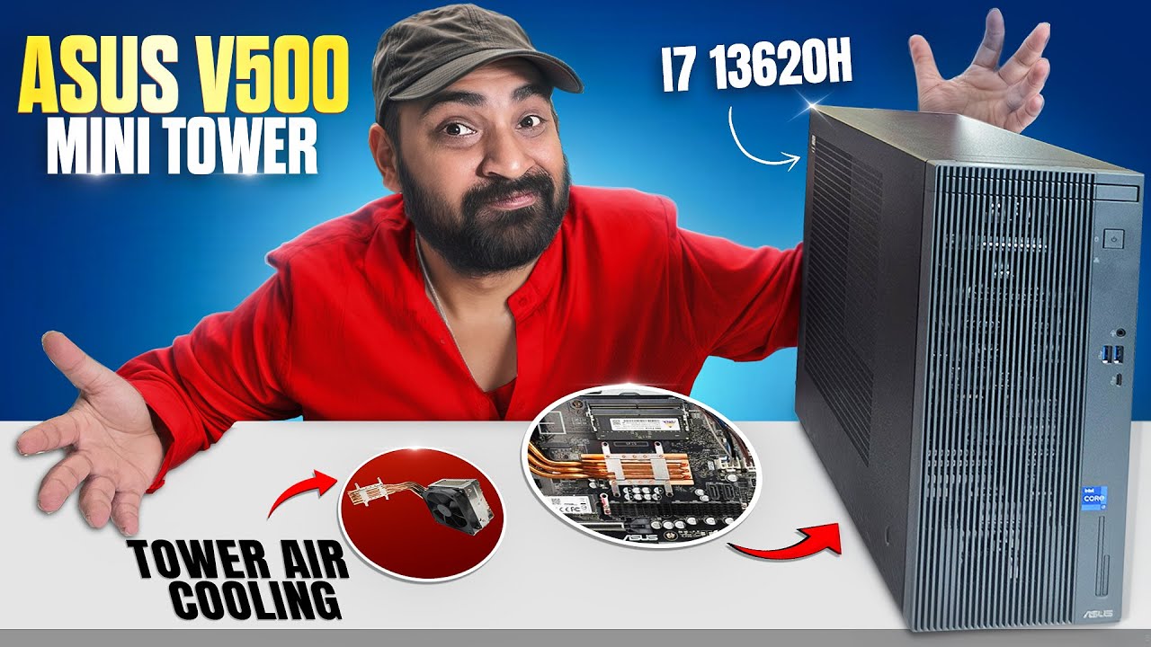 Pre-Build By Asus Under Rs 60,000 | Best Compact Solution - V500