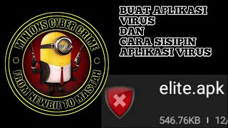 BUAT APLIKASI VIRUS DAN CARA SISIPIN APLIKASI NYA DI FOTO