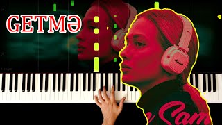 Getmə - Jeyhun Samedov - Piano by VN ( Karaoke )  (4k) Resimi