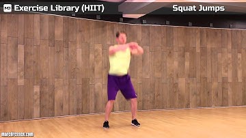 Squat Jumps - Exercise Library (HIIT) | Marc Dressen