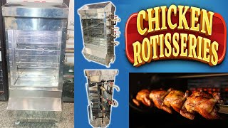 Chicken Rotisseries - Grill Chicken Machine - Chicken Griller Machine